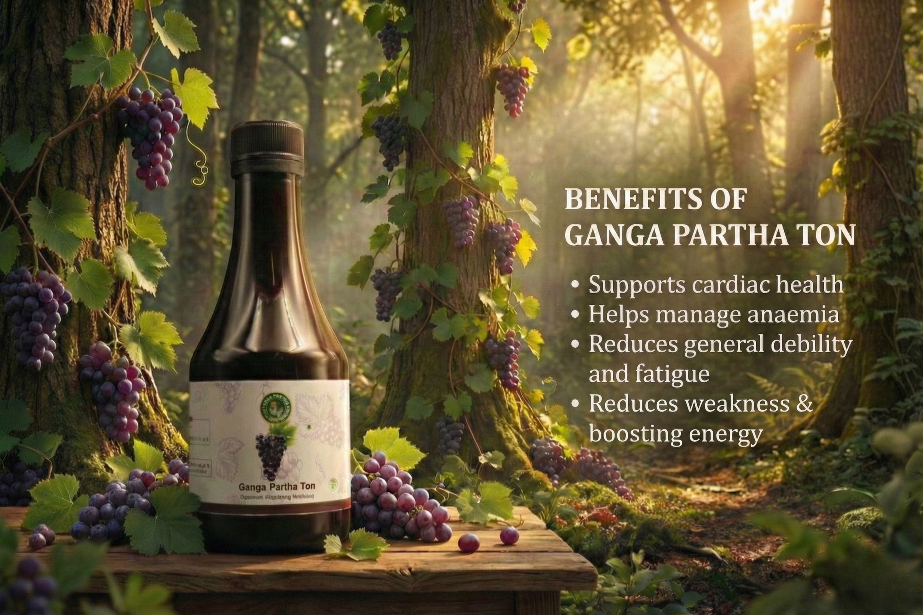 Ganga Partha Ton Premium 3 Bottle Combo 199*3)